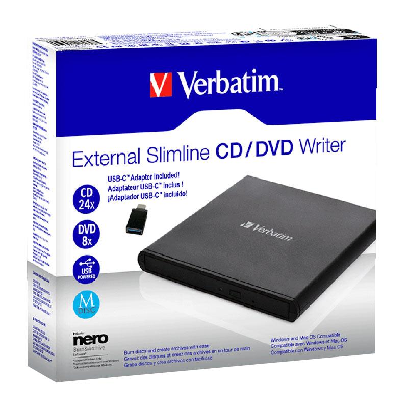 Graveur Verbatim Externe Cd/dvd Usb 2.0 Bon état -  reconditionné disponible sur Electro Depot